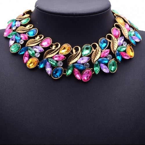 Luxury Leaf Statement Necklaces